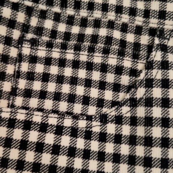Talbots Gingham, Corduroy high waisted slimming Pant Sz 12 NWT - Picture 5 of 12